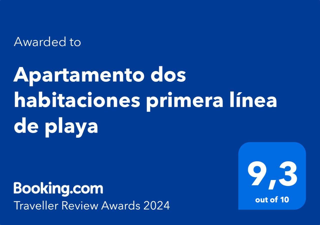 Apartamento Dos Habitaciones Primera Linea De Playa 瓦伦西亚 外观 照片