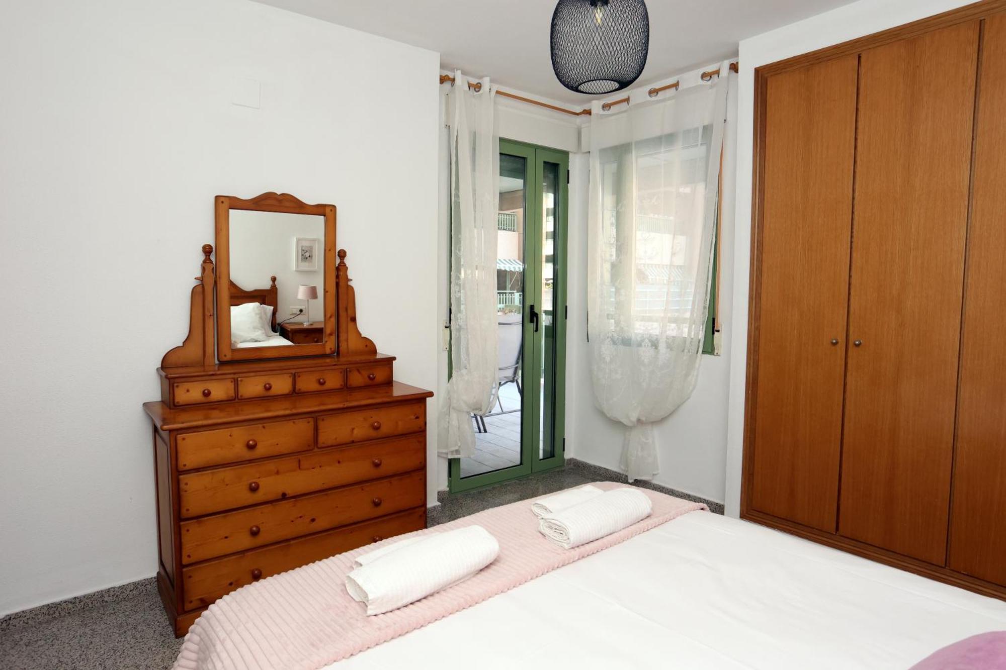 Apartamento Dos Habitaciones Primera Linea De Playa 瓦伦西亚 外观 照片