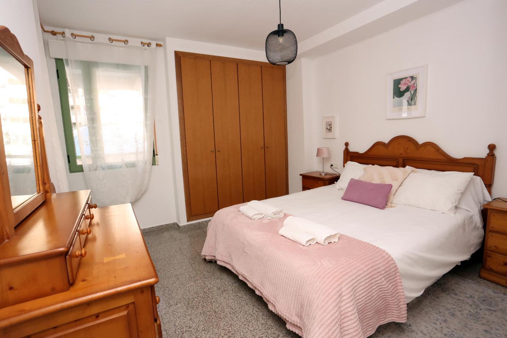Apartamento Dos Habitaciones Primera Linea De Playa 瓦伦西亚 外观 照片
