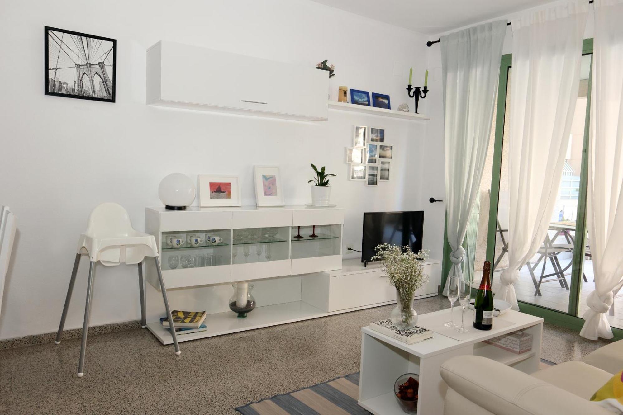 Apartamento Dos Habitaciones Primera Linea De Playa 瓦伦西亚 外观 照片
