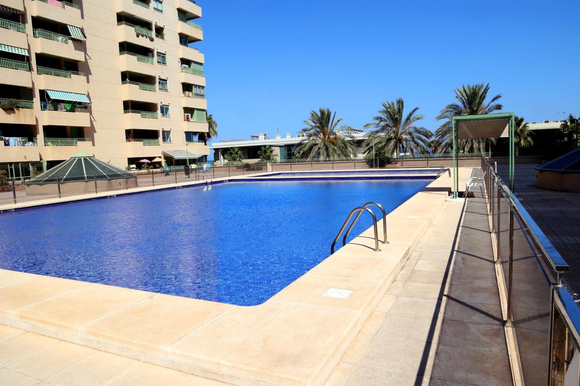 Apartamento Dos Habitaciones Primera Linea De Playa 瓦伦西亚 外观 照片